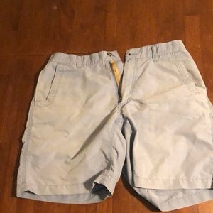 Mountain Khaki Shorts Blue 32X8 in inseam